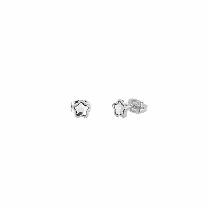 Boucles d'oreilles étoile pm