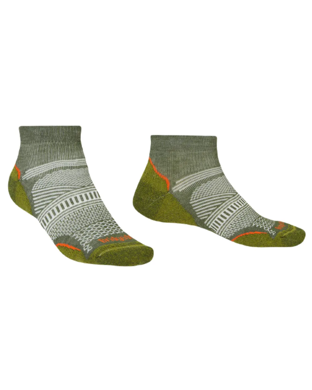 Chaussettes Homme Ultra Légères T2 Coolmax Performance Basse Bridgedale