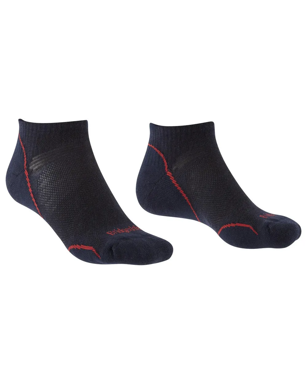 Chaussettes Homme Ultra Légères T2 en Laine Mérinos Performance Basse Bridgedale