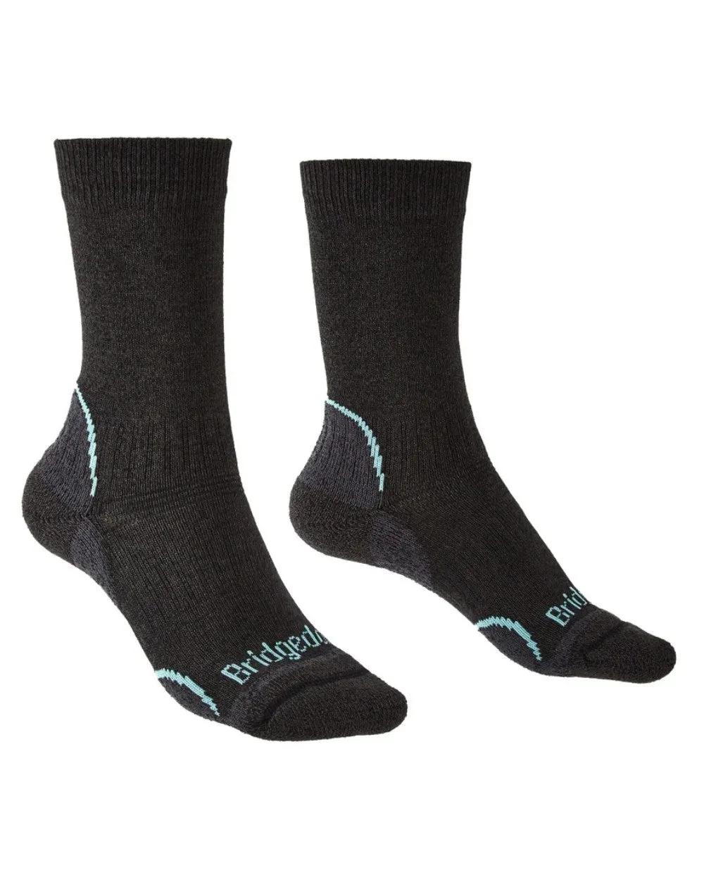 Chaussettes de randonnée légères pour femmes Bridgedale T2 Coolmax Performance - Bridgedale