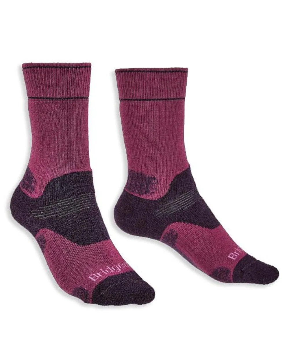 Chaussettes de Performance en Mérinos Mi-Saison pour Femme Bridgedale