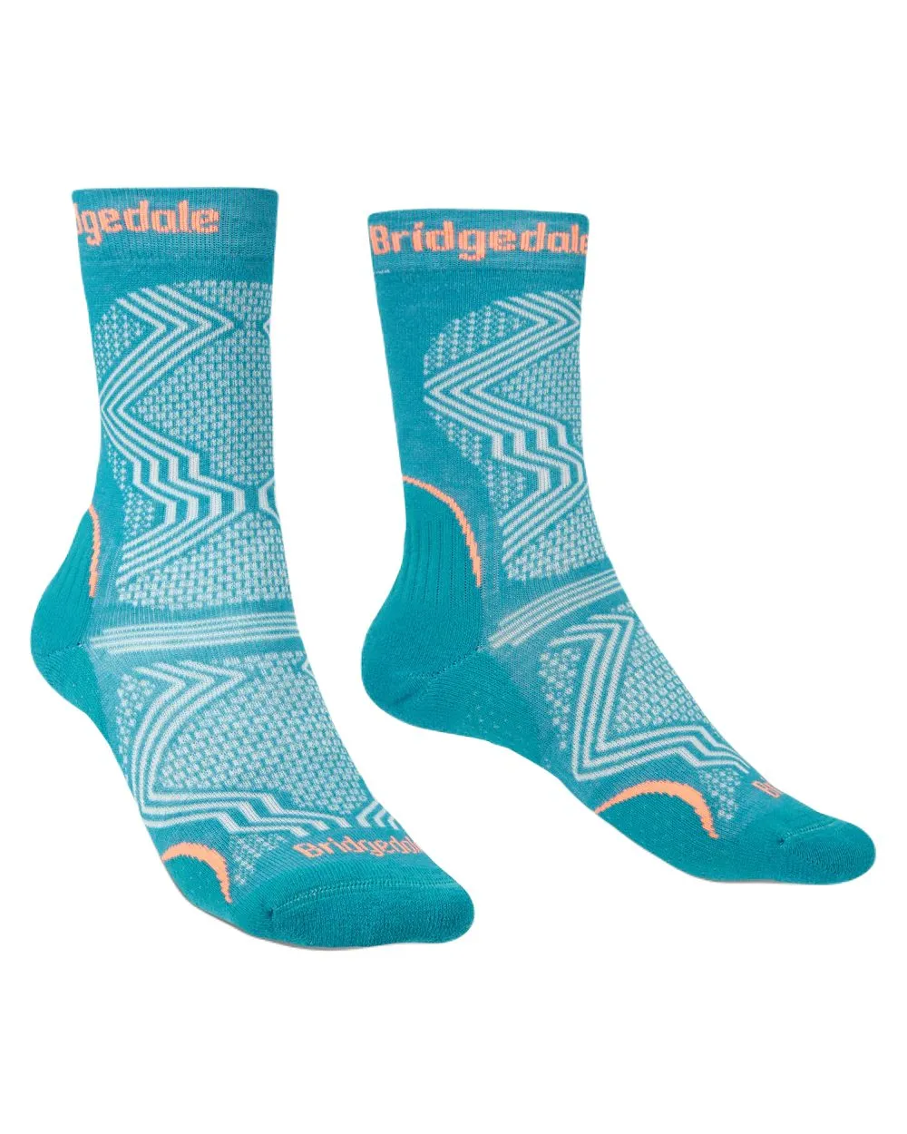 Chaussettes de randonnée légères pour femmes Bridgedale Ultra Light T2 Coolmax Performance