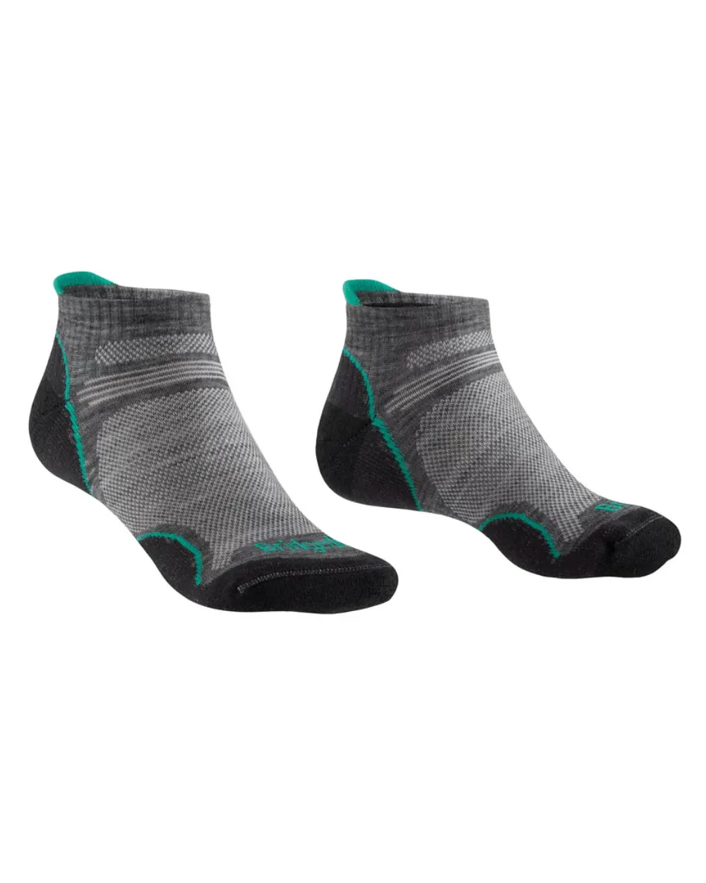 Chaussettes Basses Ultralégères Performance en Laine Mérinos T2 pour Femme Bridgedale
