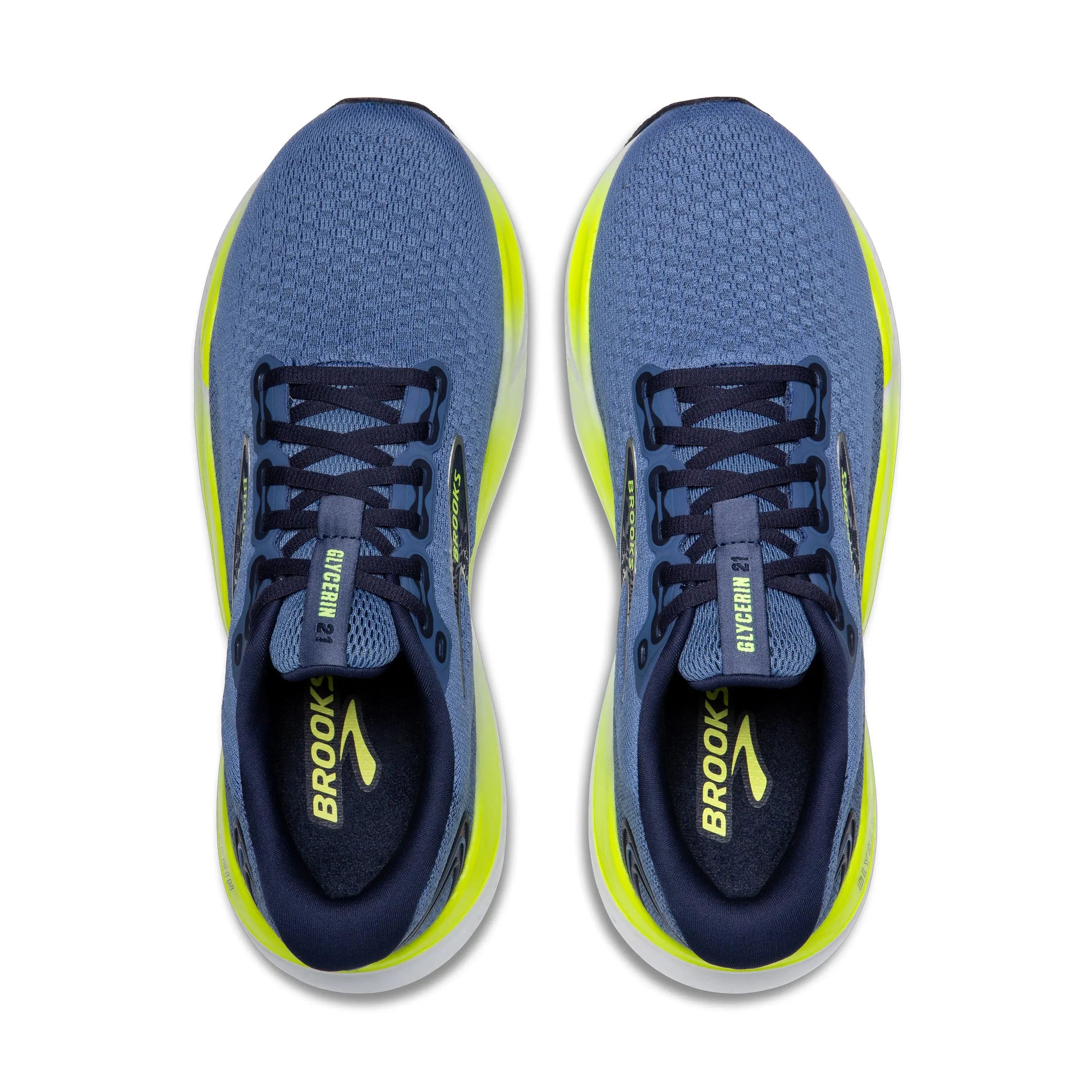 Chaussures de course Brooks Glycerin 21 pour homme - Bleu