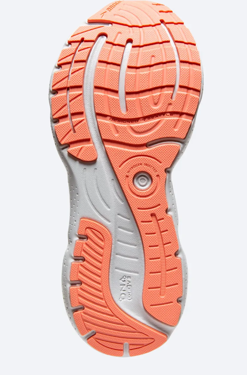 Brooks Womens Glycerin 20 - Huître/Latigo Bay/Corail (1203691B061) Brooks