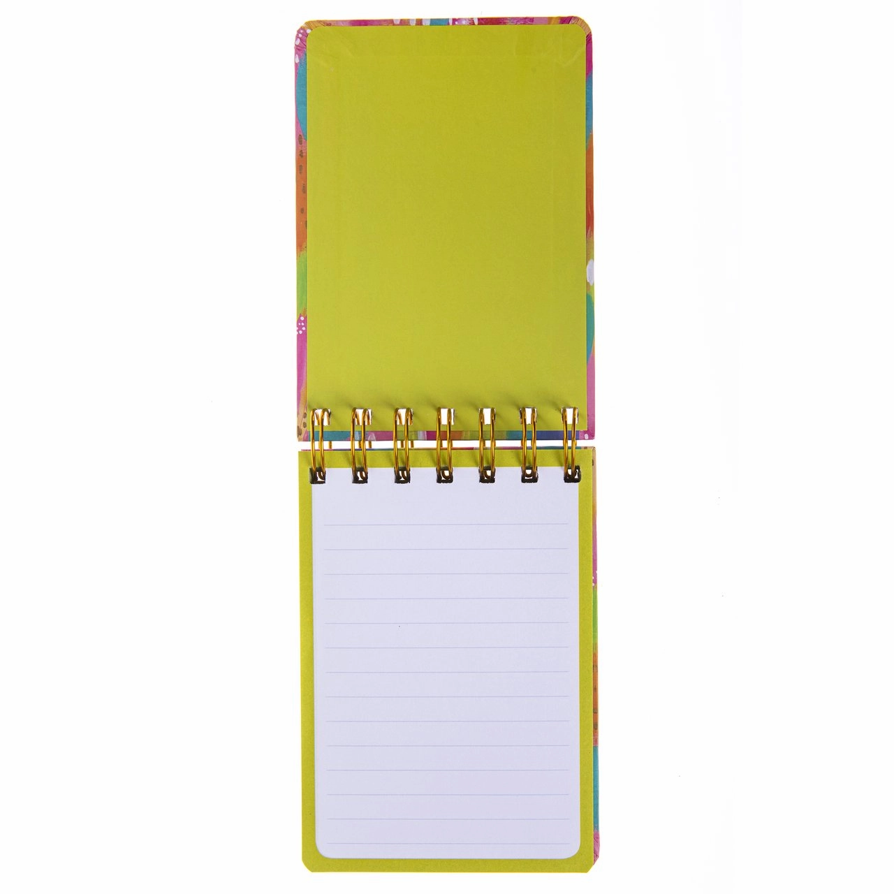 Brush Strokes Small Wire Notebook