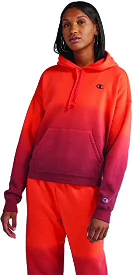 Champion W Pull à capuche teint décontracté