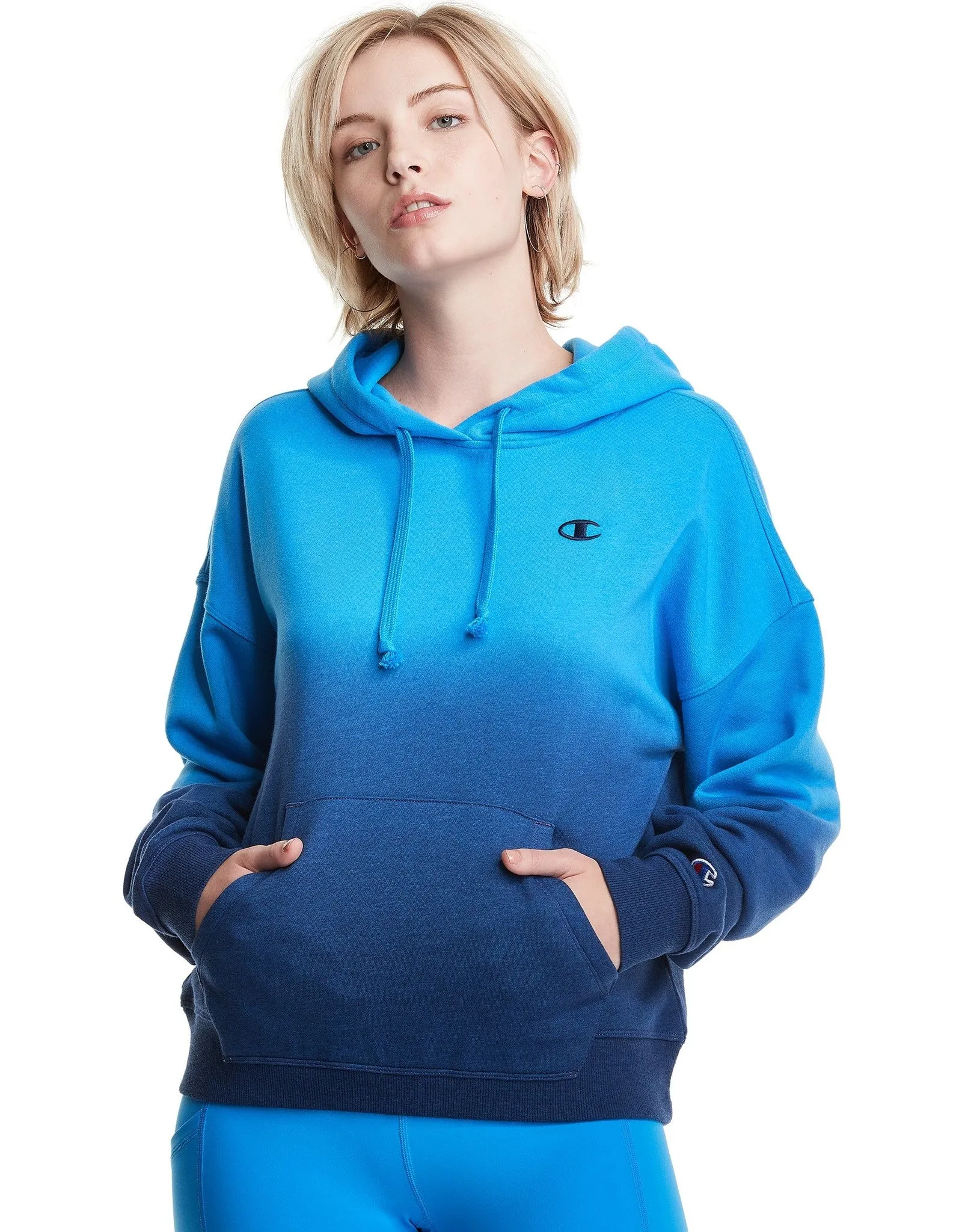 Champion W Pull à capuche teint décontracté