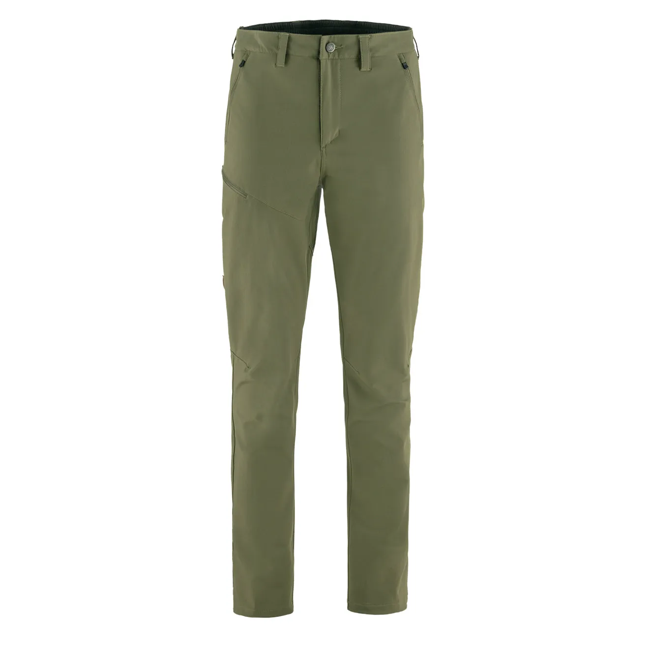 Pantalon Fjallraven pour Homme Fjallraven Abisko Trail Stretch Pantalon Jambe Régulière Vert Laurier