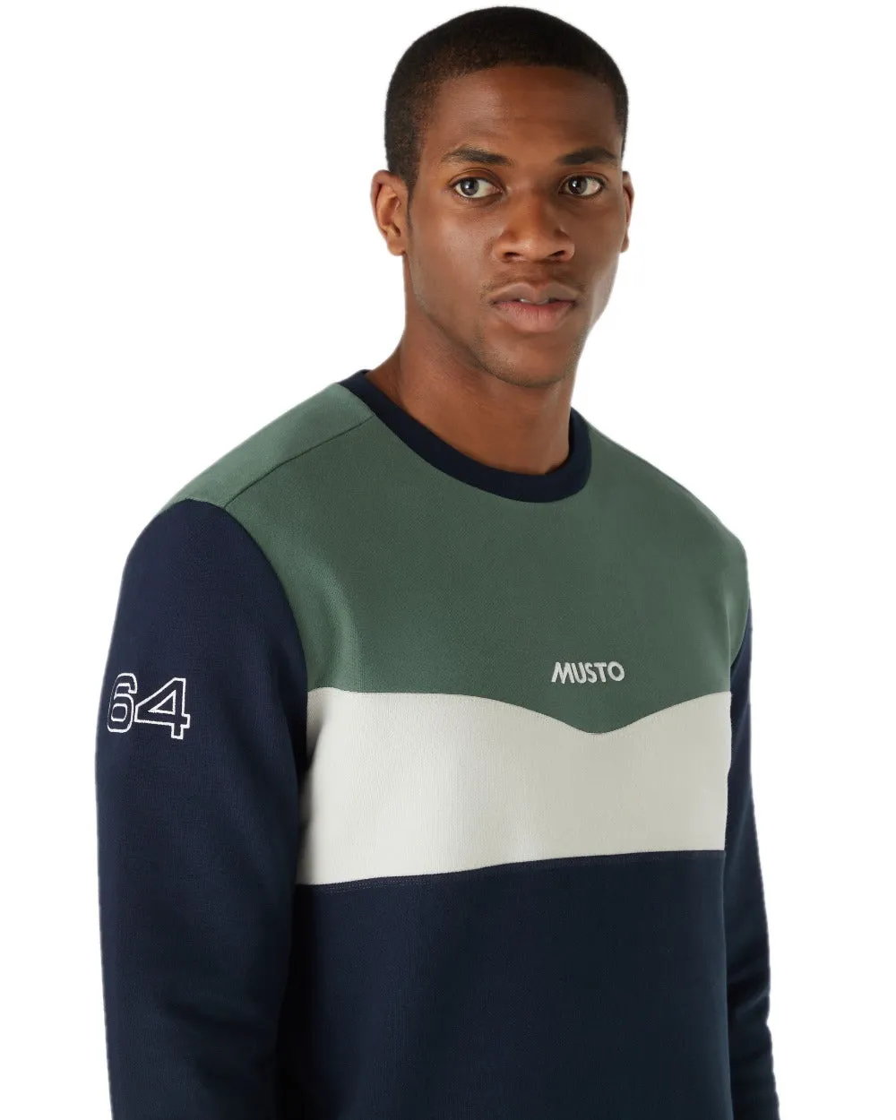 Vêtement Musto Musto Sweat-shirt Homme 64 Tricolore