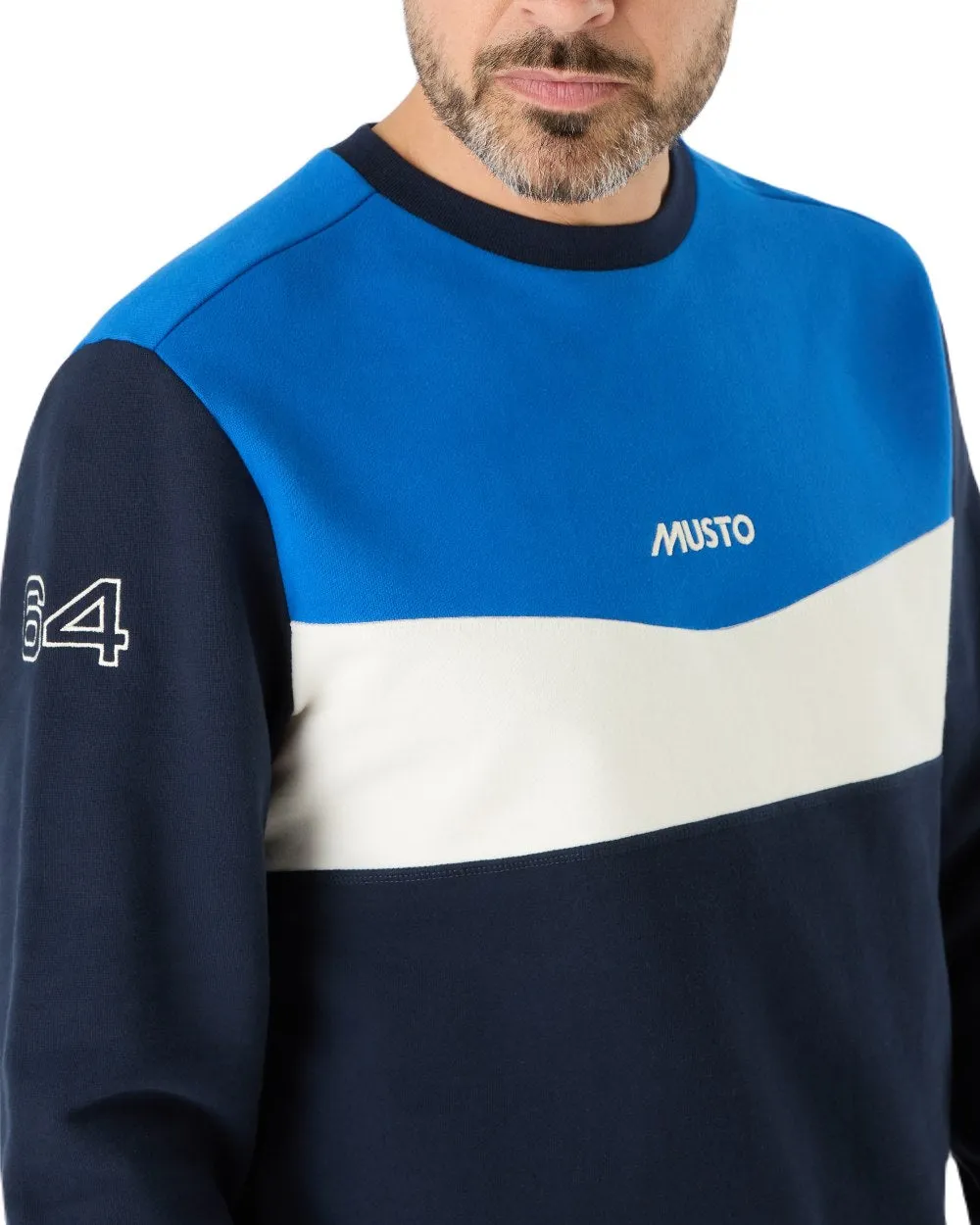 Vêtement Musto Musto Sweat-shirt Homme 64 Tricolore