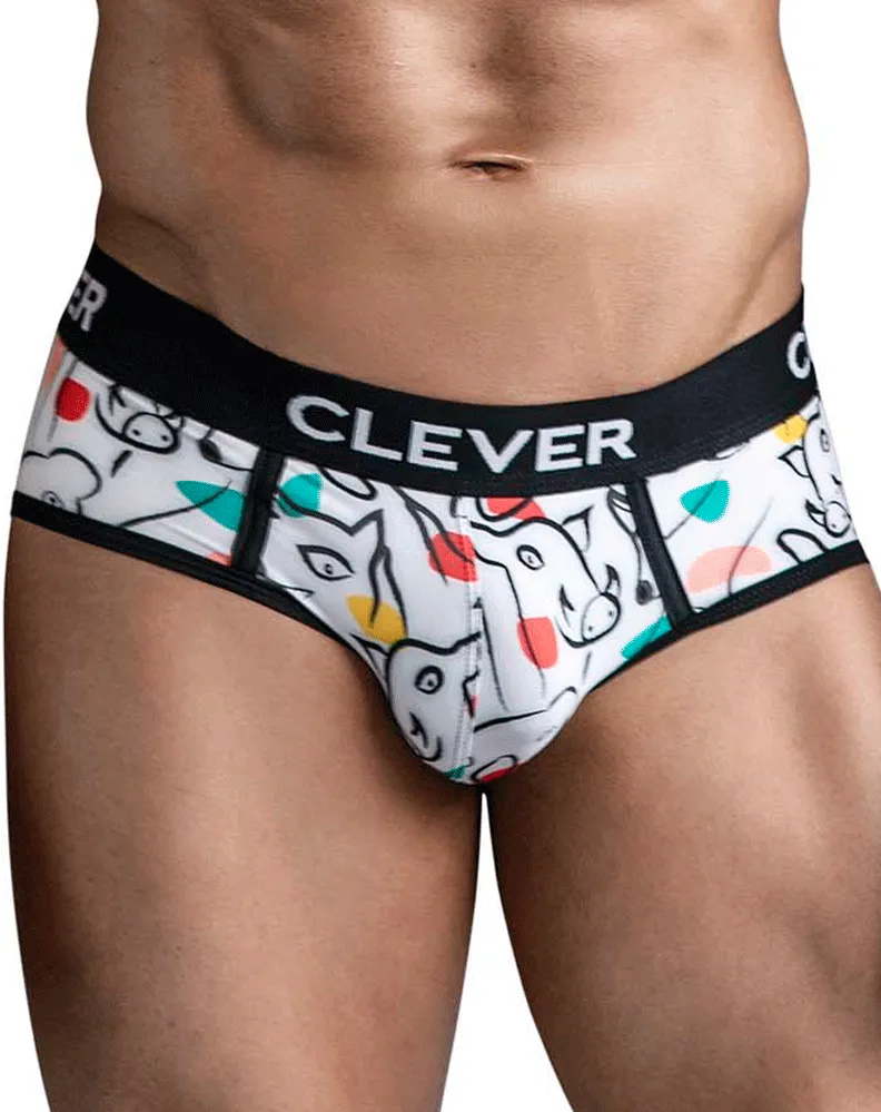 Sous-vêtements Homme Intelligent Clever 1726 Slip Blanc