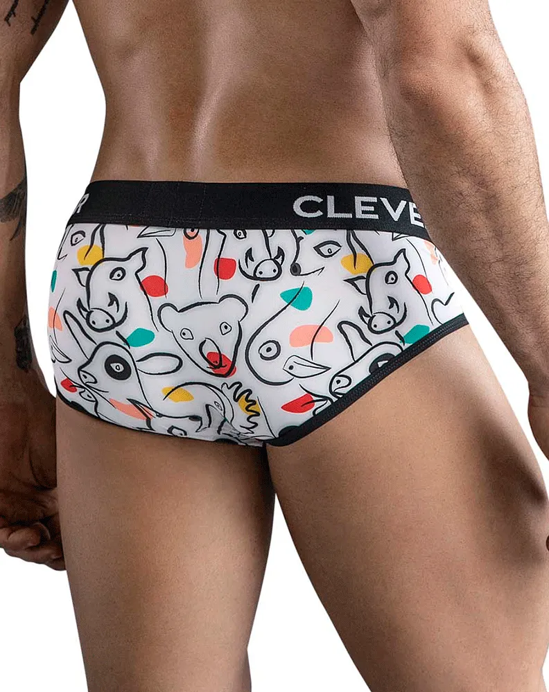 Sous-vêtements Homme Intelligent Clever 1726 Slip Blanc