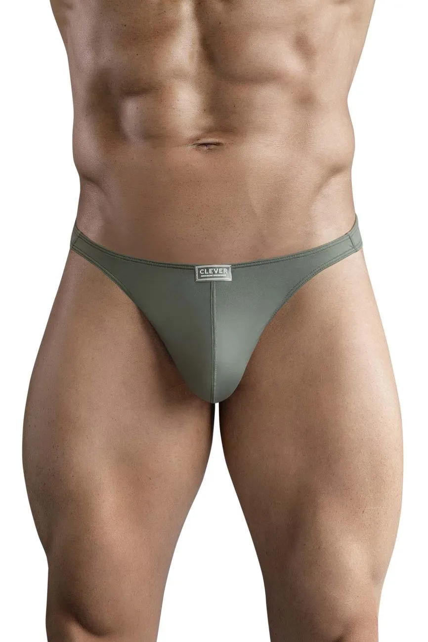 Sous-vêtements intelligents pour hommes Clever 1745 Optimo String Couleur Vert