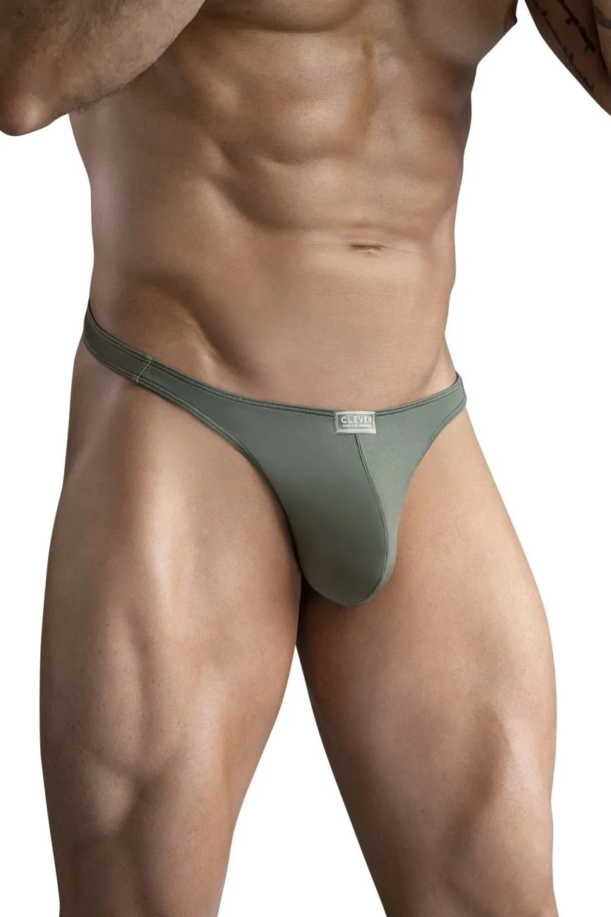 Sous-vêtements intelligents pour hommes Clever 1745 Optimo String Couleur Vert