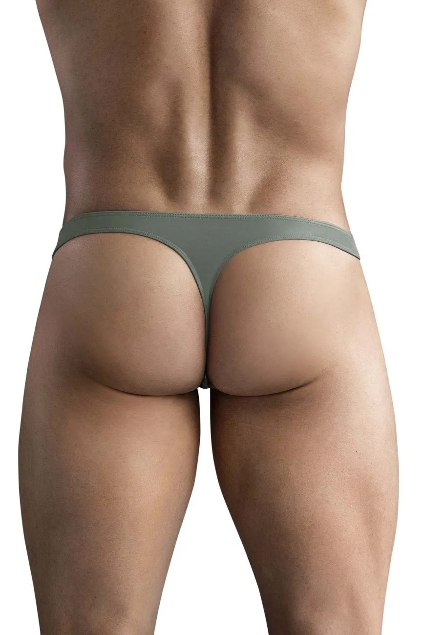 Sous-vêtements intelligents pour hommes Clever 1745 Optimo String Couleur Vert