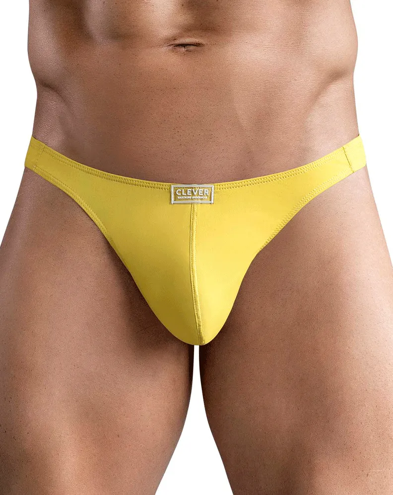 Sous-vêtements intelligents pour hommes Clever 1745 Optimo Strings Moutarde