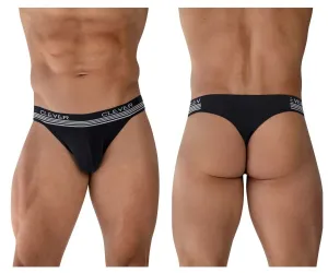 Clothing_Clever_Mens Underwear Clever 1748 Emotion Thongs Color Black