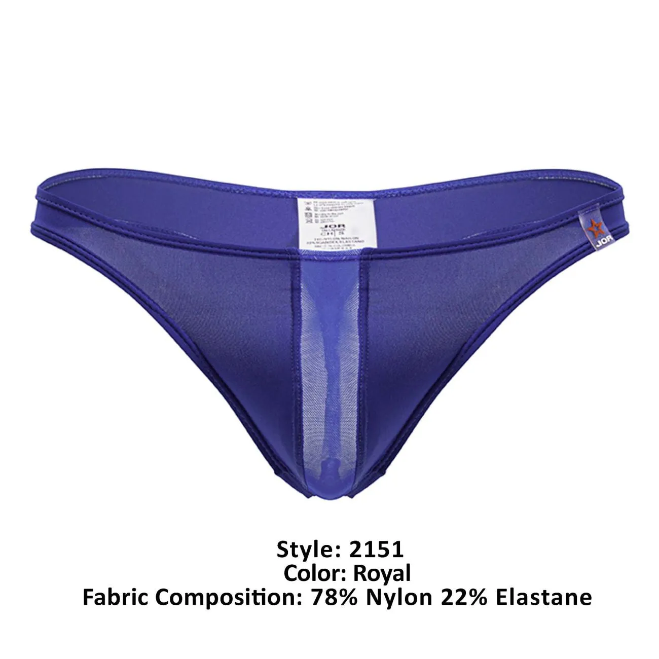 Sous-vêtements Homme JOR 2151 Slip Apolo Couleur Royale