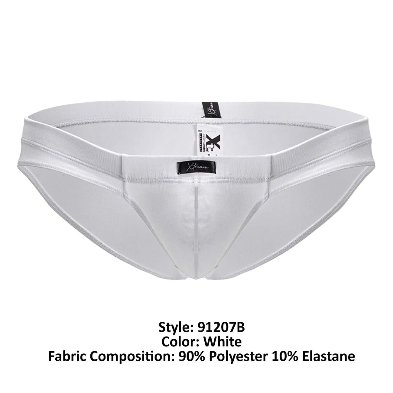 Vêtements_Xtremen_Sous-vêtements Xtremen 91207B Slips en Microfibre Couleur Blanc
