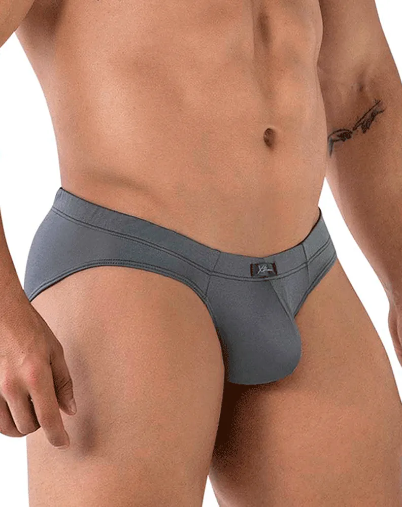 Sous-vêtements Xtremen Xtremen 91207b Slips en Microfibre Gris