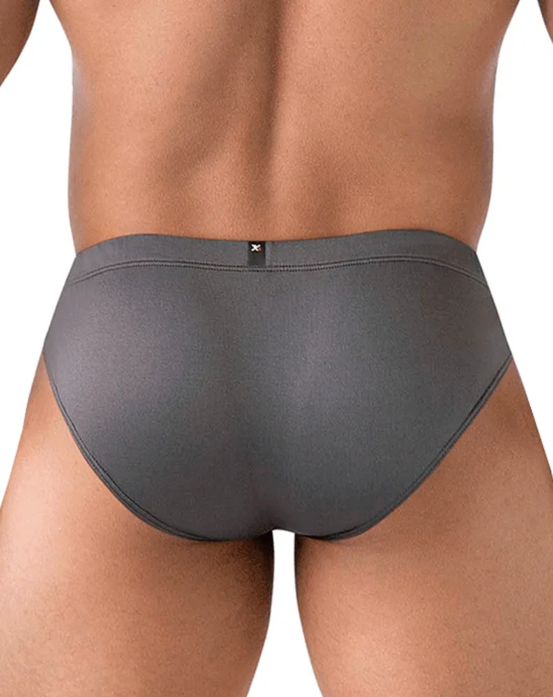 Sous-vêtements Xtremen Xtremen 91207b Slips en Microfibre Gris