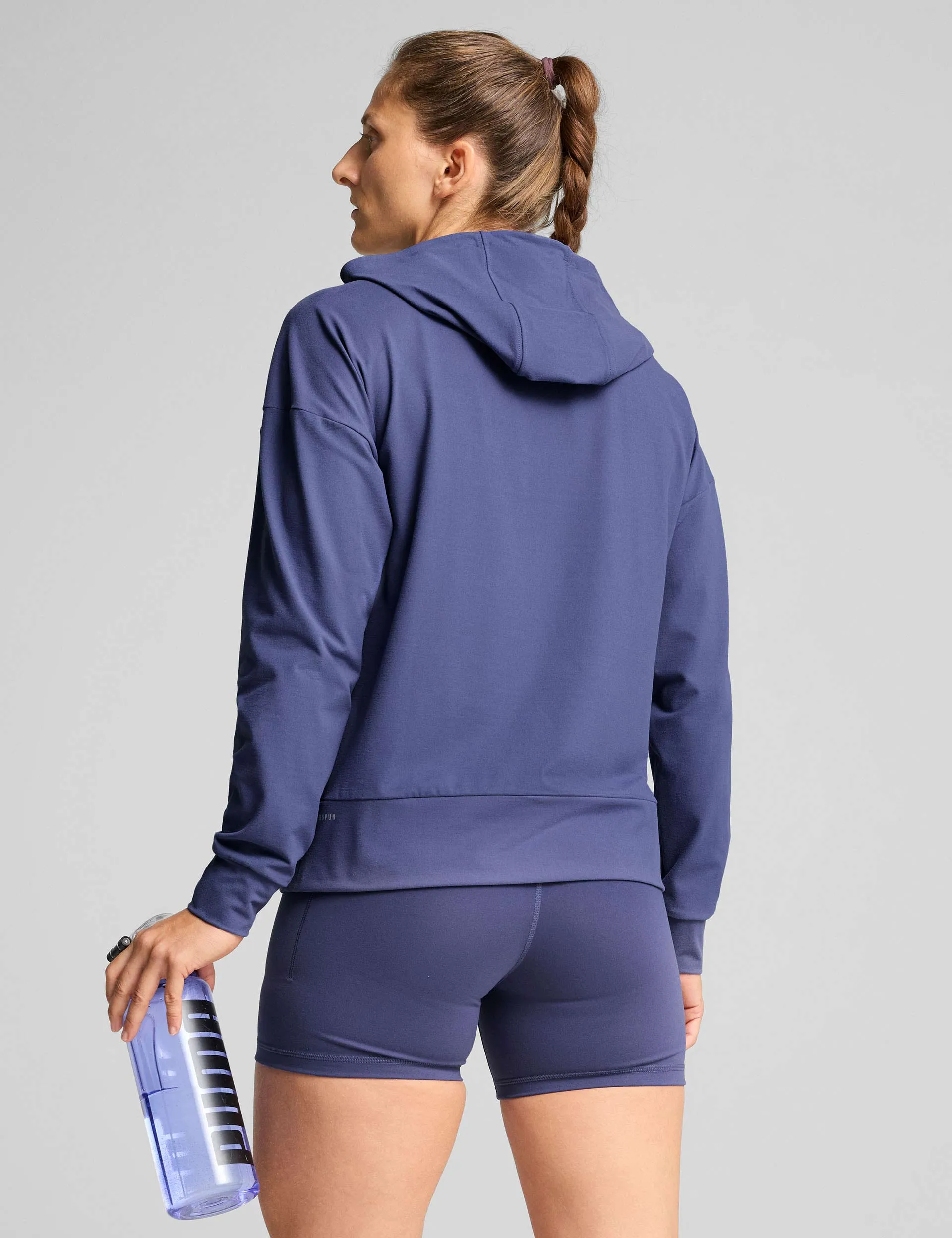Pull à capuche Cloudspun - Cristal bleu