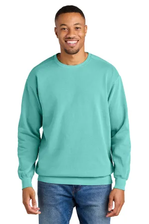 Comfort Colors Mens Crewneck Sweatshirt - Chalky Mint