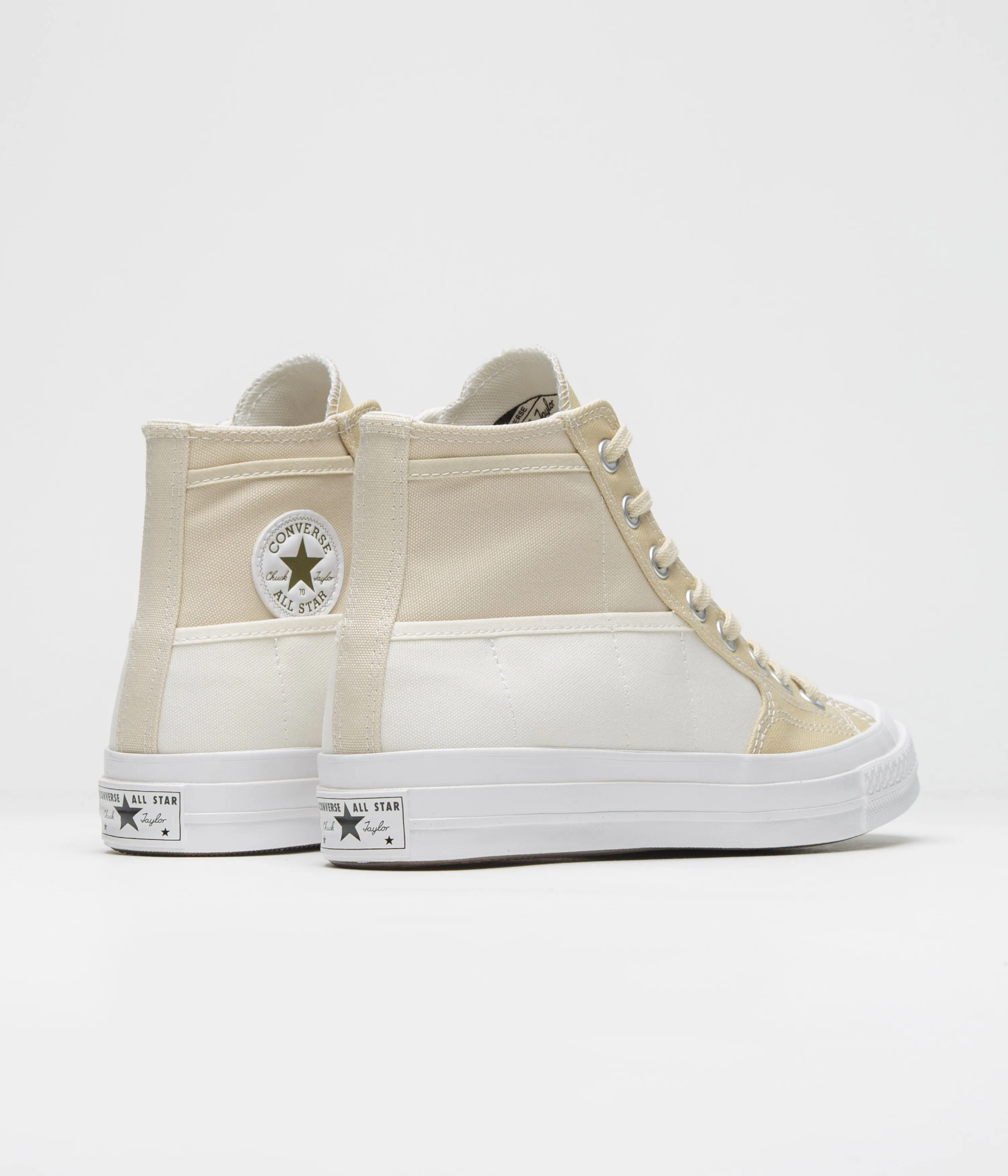 Chaussures Converse Chuck 70 Hi Durable Neutrals - Aigrette / Glaçage Miso / Infusion Forest