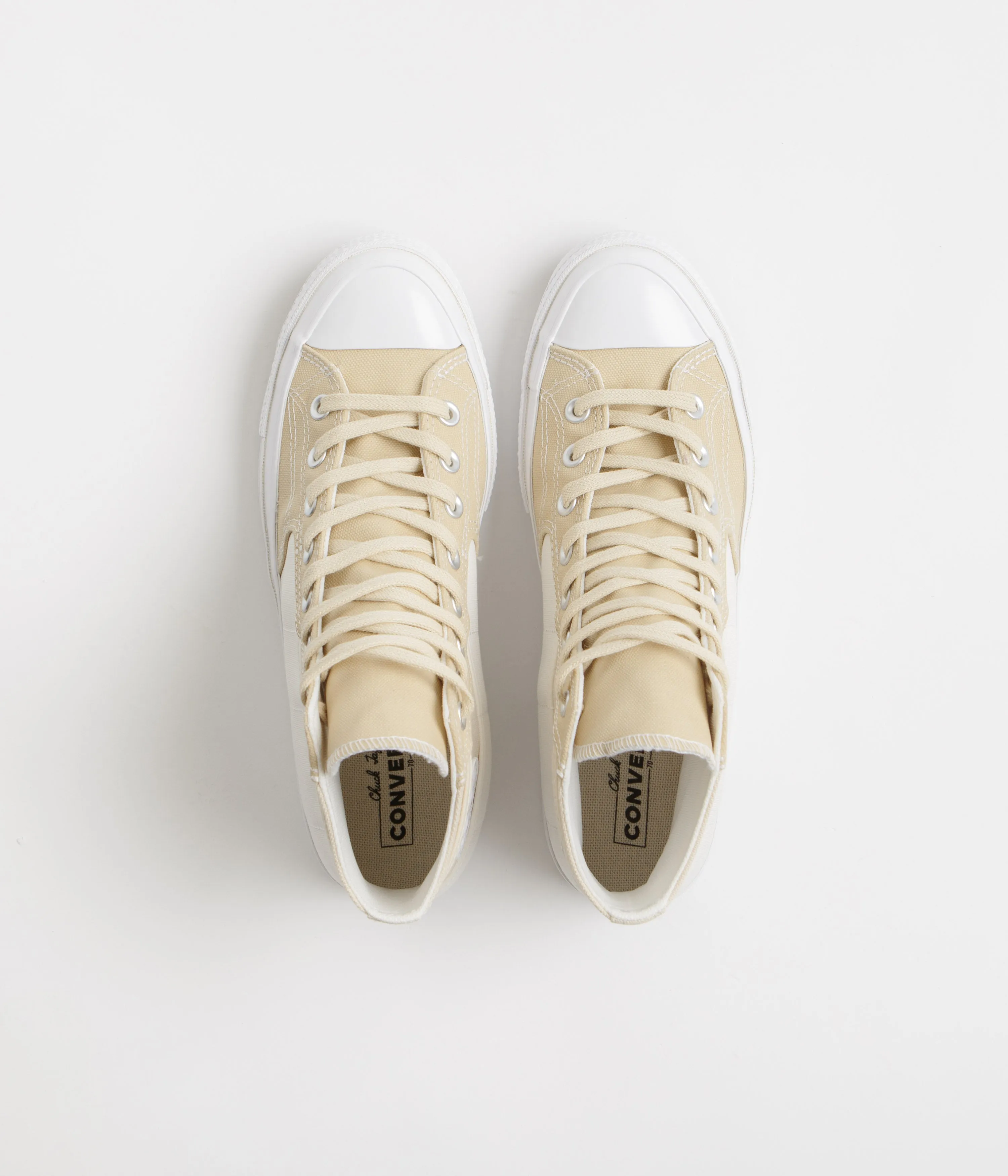 Chaussures Converse Chuck 70 Hi Durable Neutrals - Aigrette / Glaçage Miso / Infusion Forest