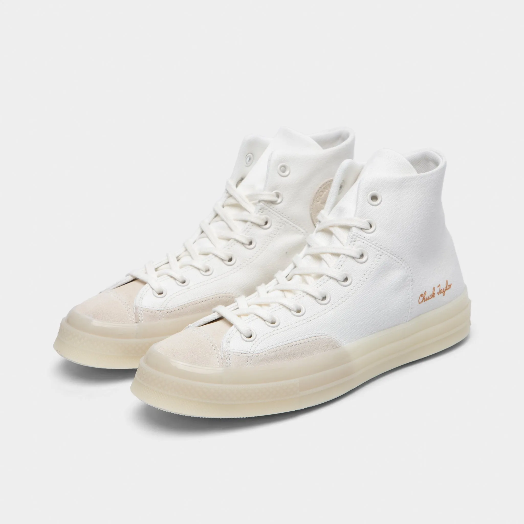 Converse Chuck 70 Marquis Hi Vintage Blanc / Ivoire Naturel - Chaussures Converse Egret