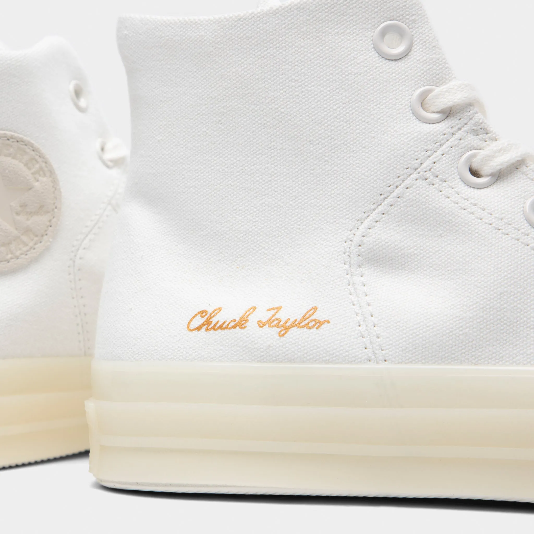 Converse Chuck 70 Marquis Hi Vintage Blanc / Ivoire Naturel - Chaussures Converse Egret