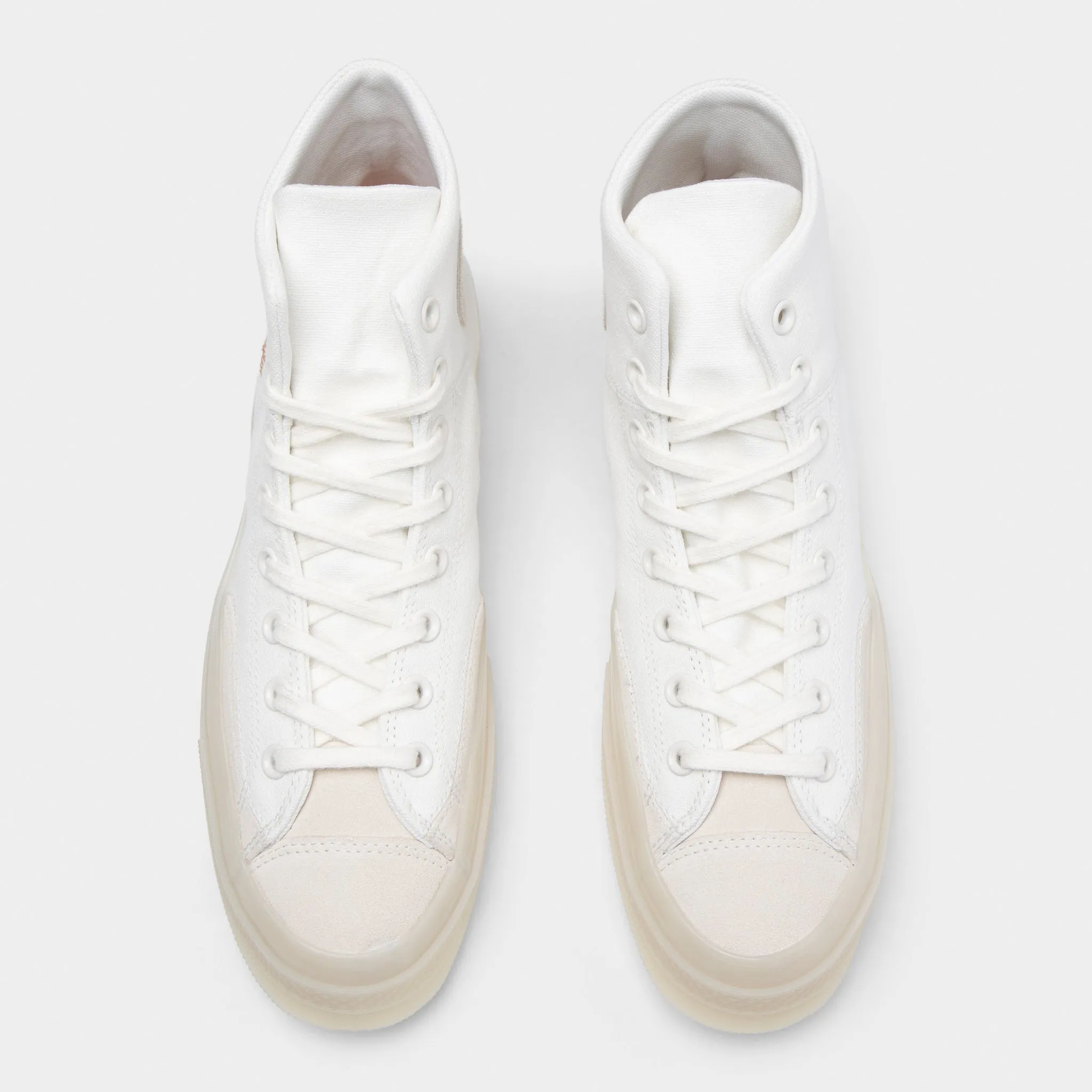 Converse Chuck 70 Marquis Hi Vintage Blanc / Ivoire Naturel - Chaussures Converse Egret