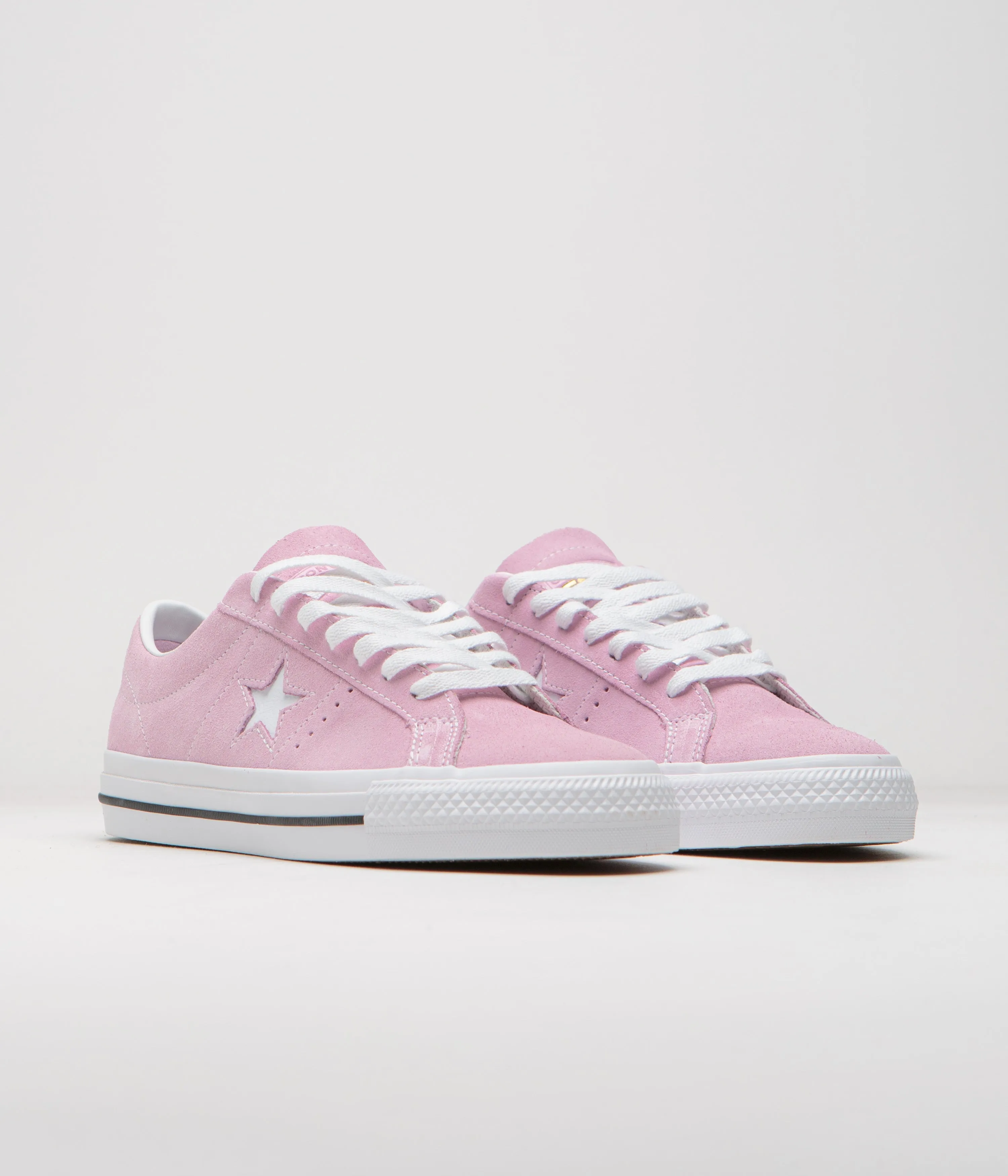 Chaussures Converse Cons One Star Pro Ox - Poussière d'étoile Lilas / Blanc / Noir