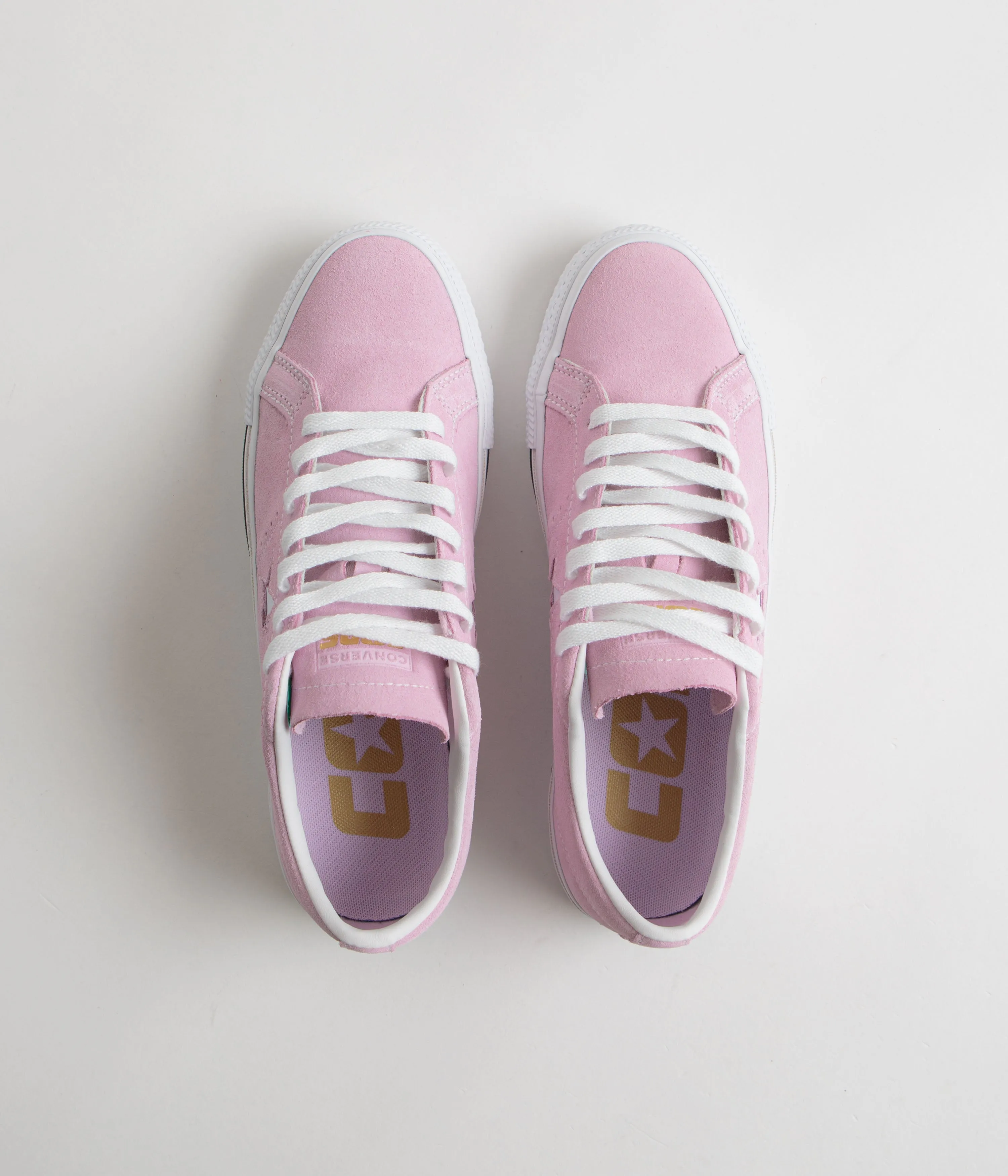 Chaussures Converse Cons One Star Pro Ox - Poussière d'étoile Lilas / Blanc / Noir