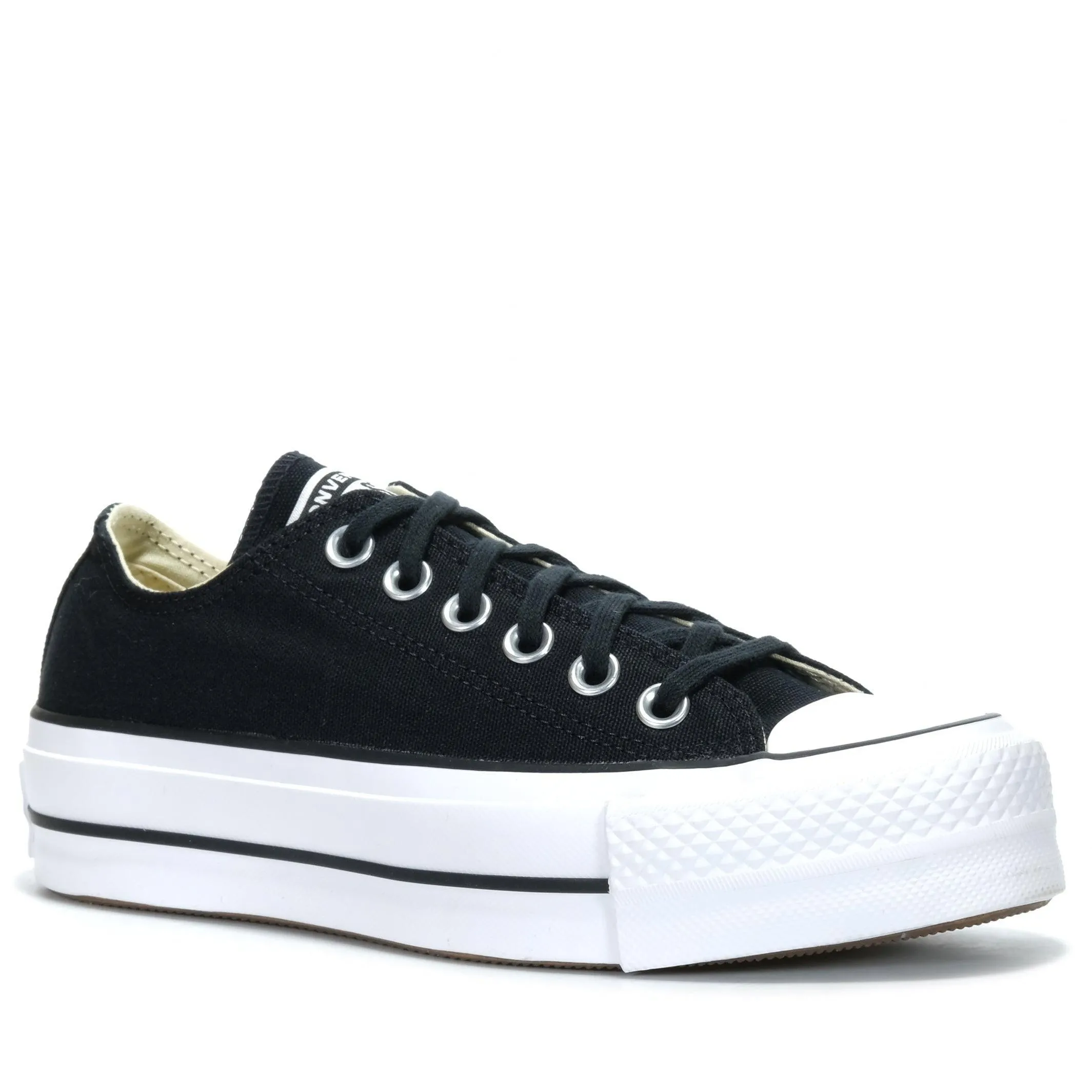 Converse CT All Star Lift Canvas Basses Noir/Blanc