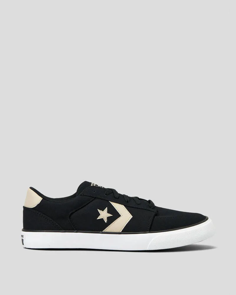 CHAUSSURES DE SPORT CONVERSE BELMONT LOW POUR HOMME NOIR/PIERRE