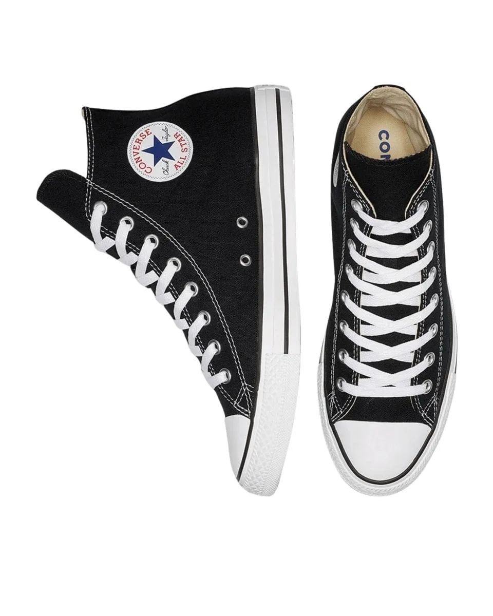 CHUCK TAYLOR ALL STAR HAUTE TOILE POUR HOMME DE CONVERSE - CHAUSSURE NOIRE/BLANCHE