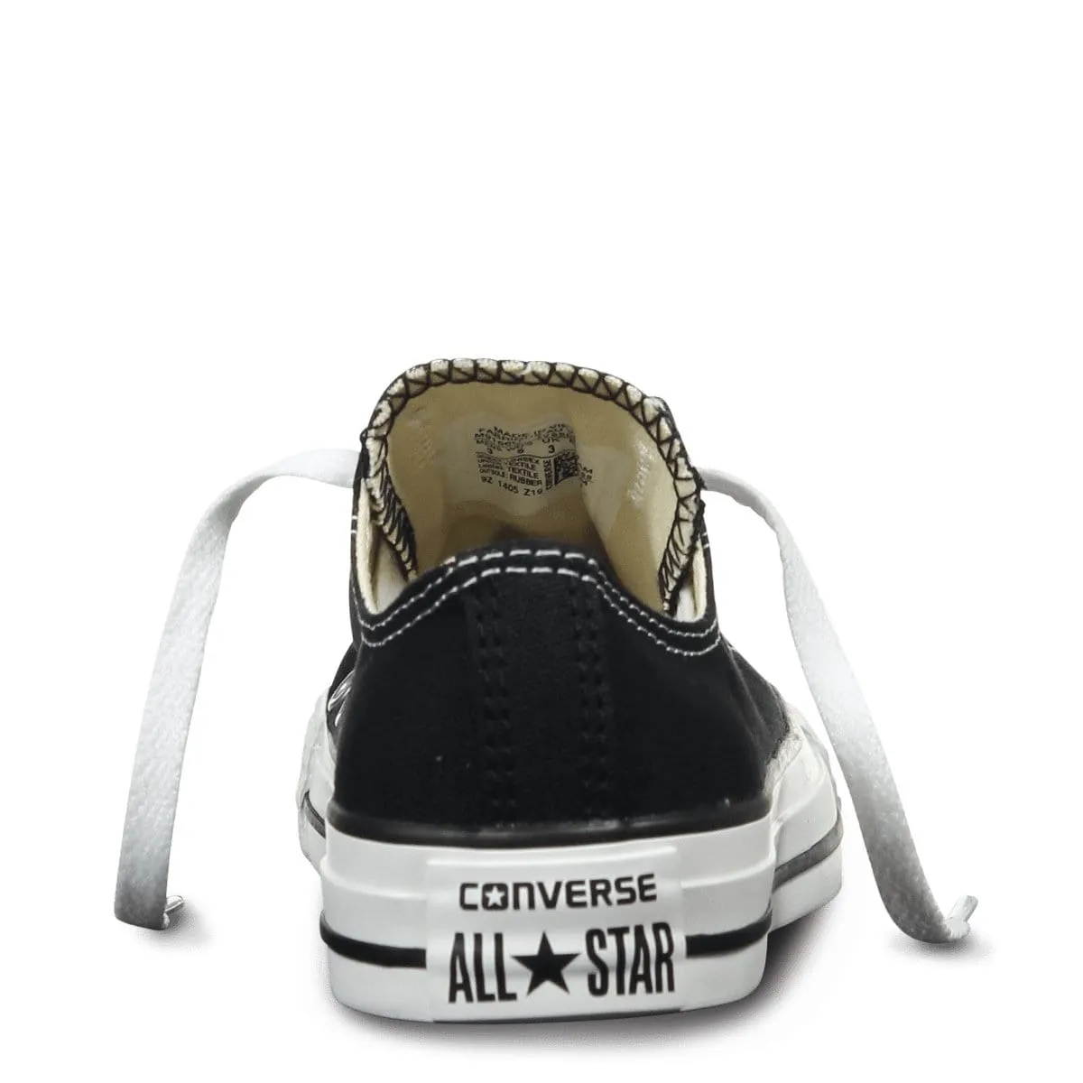 CHUCK TAYLOR ALL STAR BASSE HOMME NOIR/BLANC DE CONVERSE