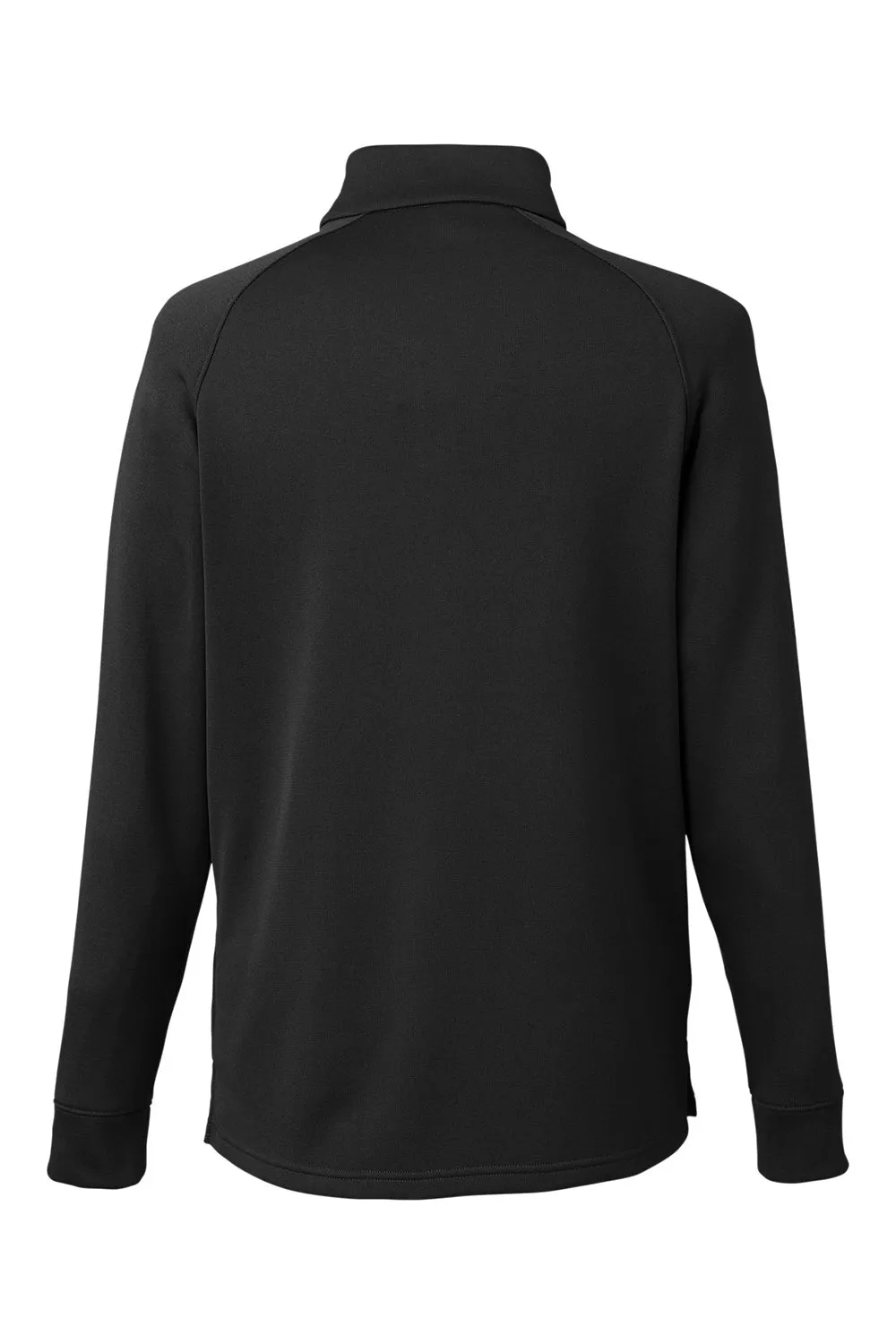 Core 365 Hommes Fusion ChromaSoft Anti-Static Polaire Sweat à Capuche 1/4 Zip avec Poche - Noir