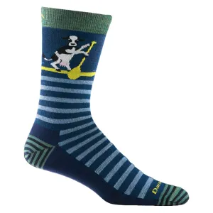 Darn Tough Socks Men's Animal Haus Crew Lightweight Lifestyle Midnight