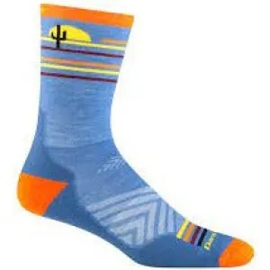 Darn Tough Socks Men's Frontrunner Micro Crew Ultra-Lightweight w/ Cushion Surf
