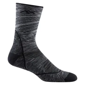 Darn Tough Socks Men's Light Hiker Micro Crew Lightweight Hiking w/Cushion Space Grey