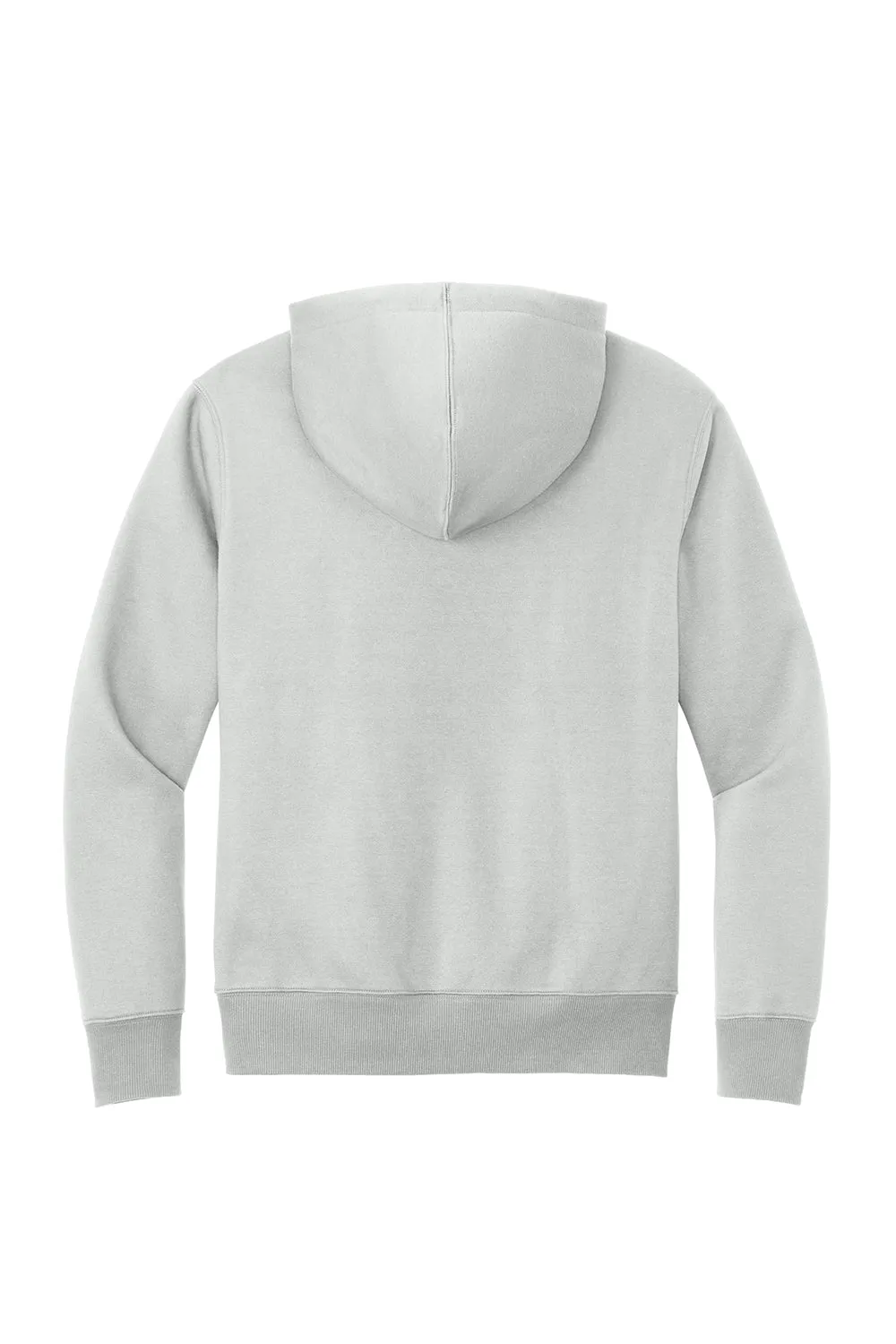 Pull à capuche en polaire parfait pour le poids des hommes du District avec poche kangourou - Gris cendré
