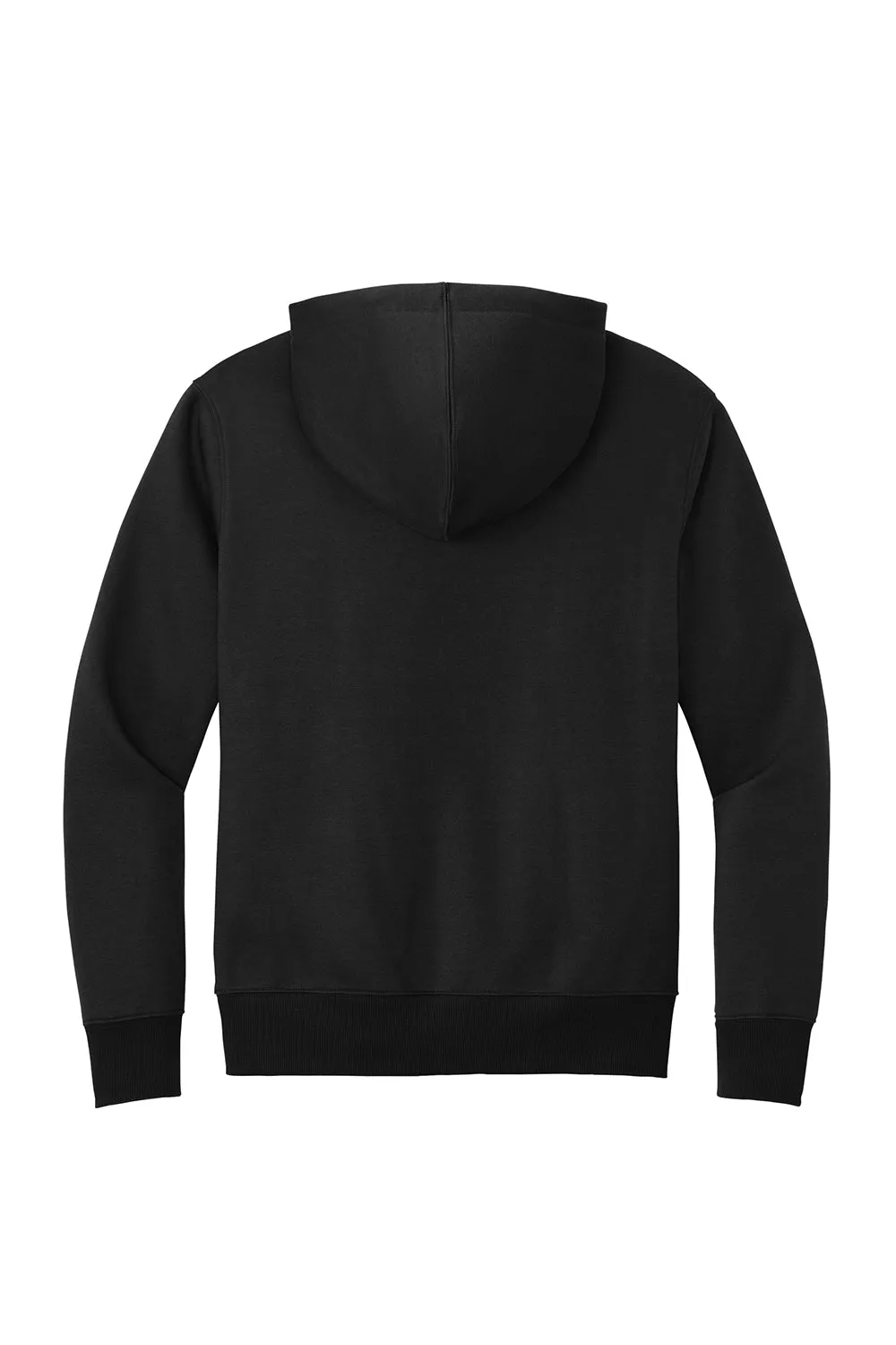 Pull à capuche en polaire parfait pour homme District avec poche kangourou - Noir intense