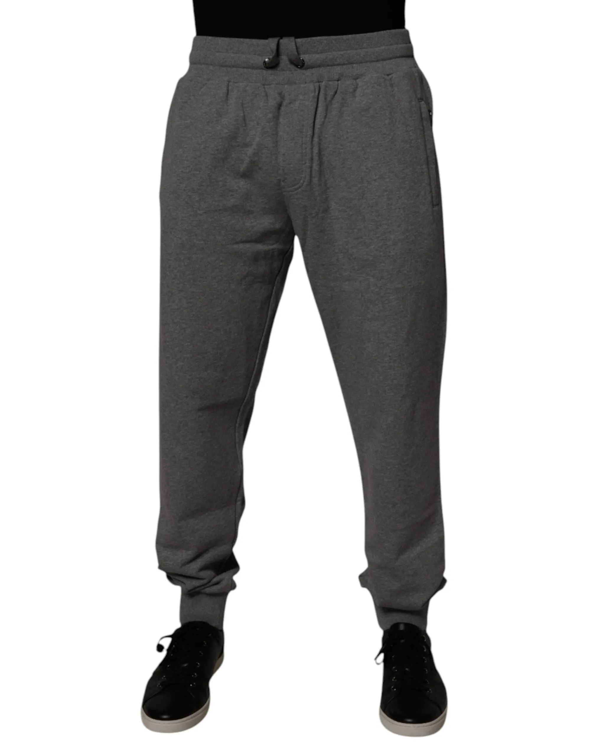 Pantalon de jogging en coton avec logo Dolce & Gabbana pour homme