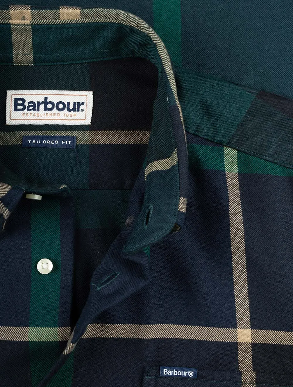 Chemise sur mesure Dunoon Green Loch
