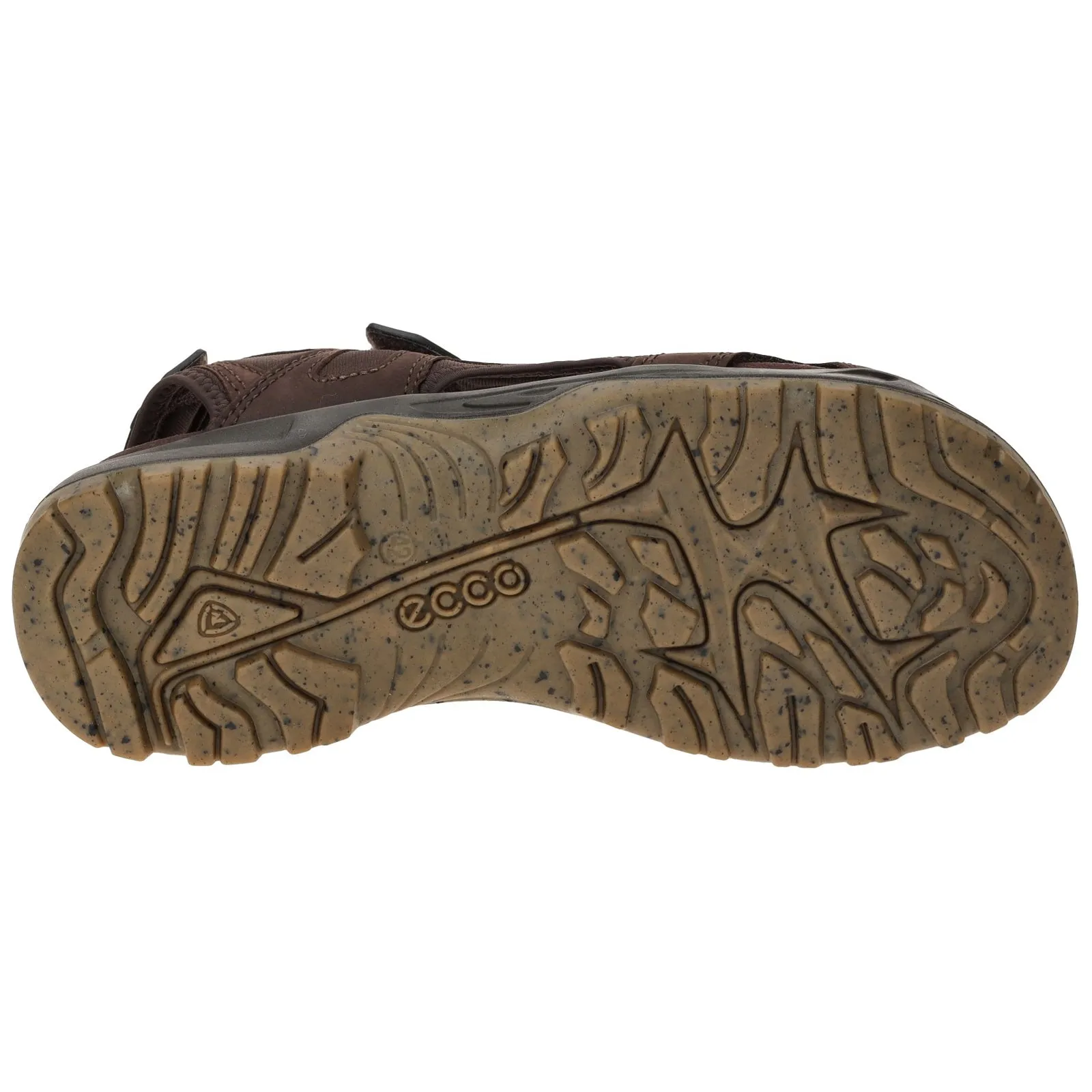 Ecco Offroad Sandales décontractées pour hommes en cuir nubuck chaussures Ecco
