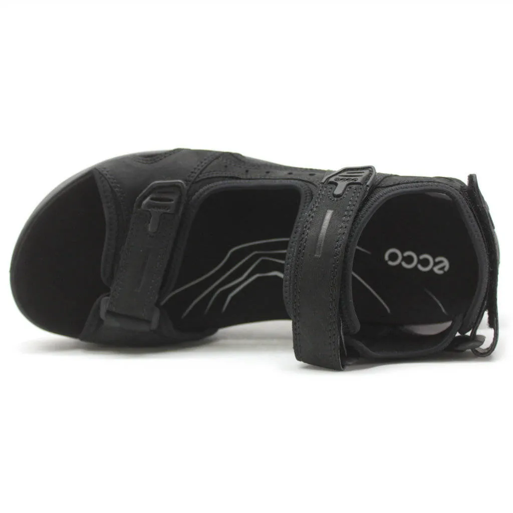 Ecco Offroad Sandales décontractées pour hommes en cuir nubuck chaussures Ecco