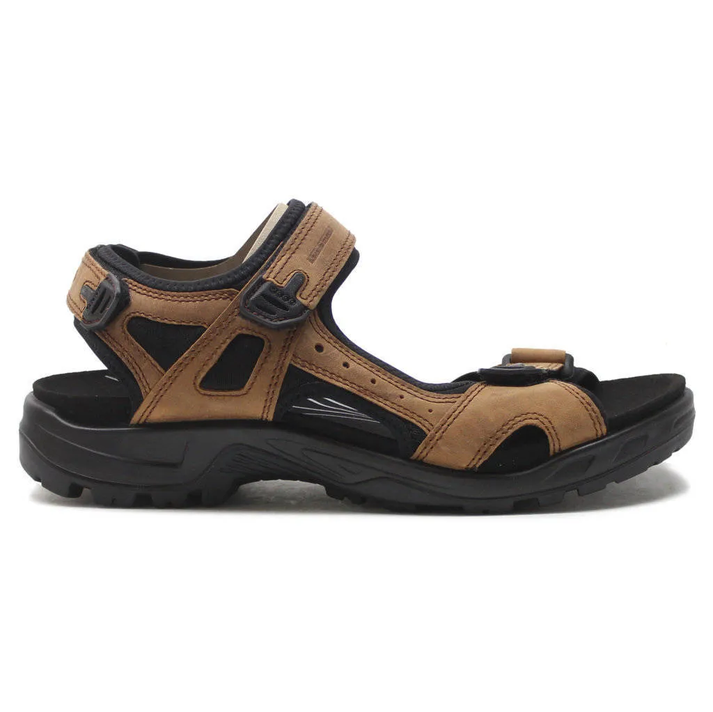 Ecco Offroad Sandales décontractées pour hommes en cuir nubuck chaussures Ecco